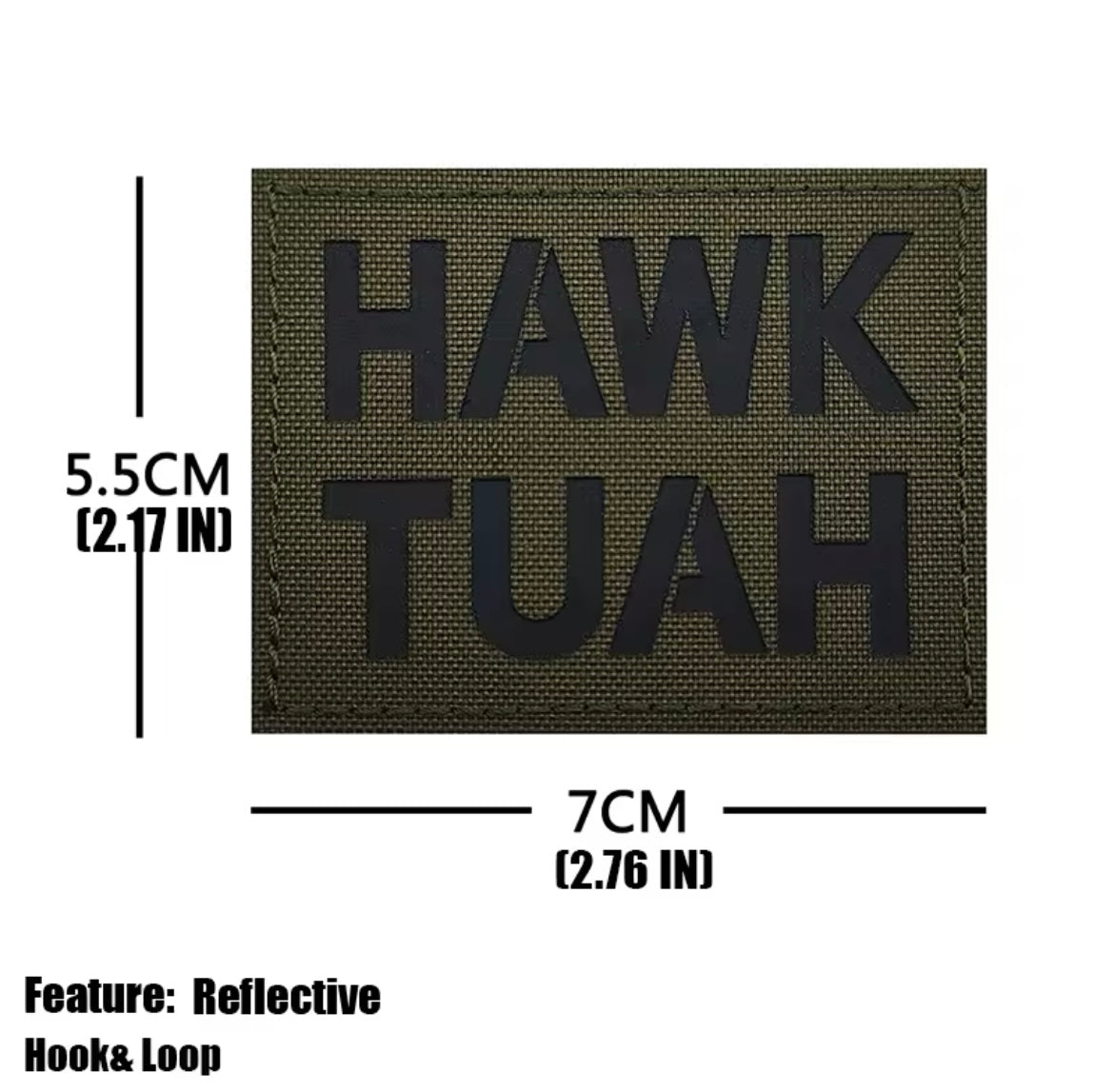 Hawk Tuah Patch