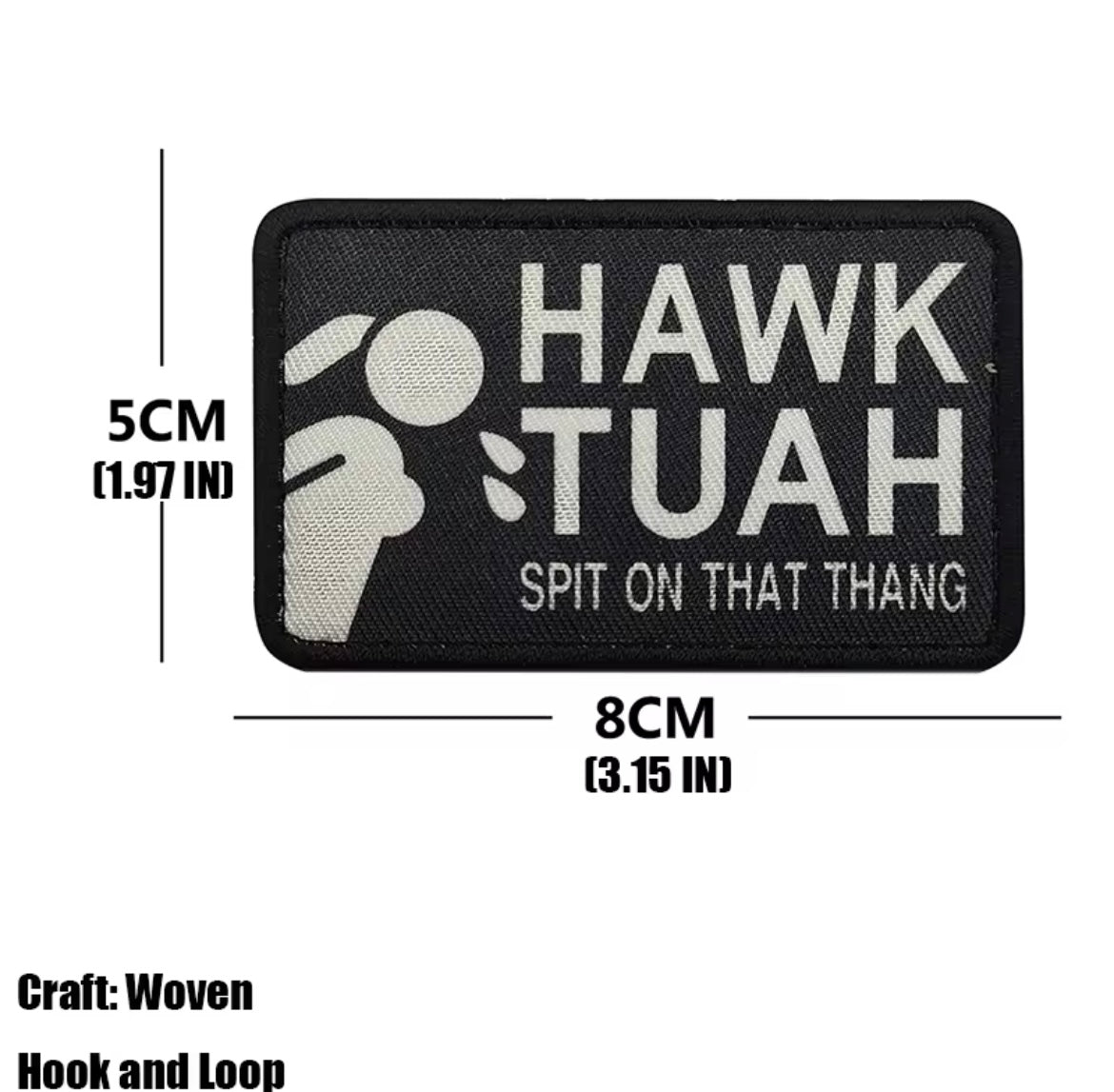 Hawk Tuah Patch