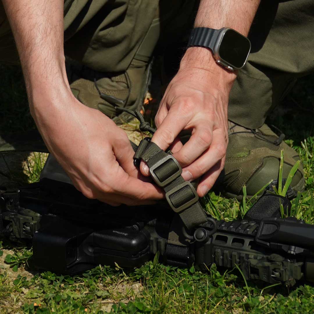 Black Trident Sling Keeper