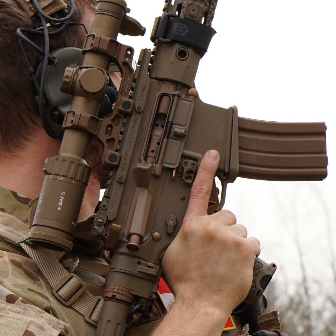 Black Trident Sling Keeper