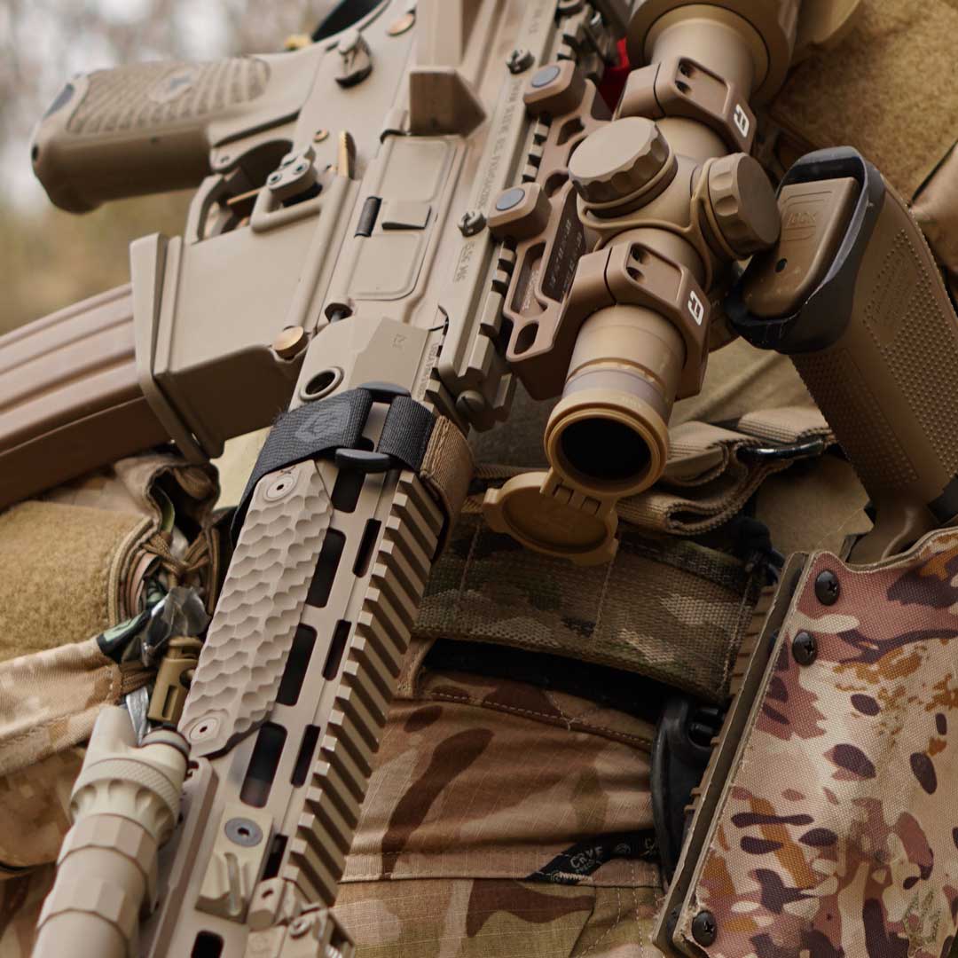 Black Trident Sling Keeper
