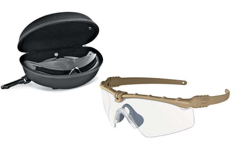 OAKLEY SI BALLISTIC M FRAME 3.0 ARRAY DARK BONE / Gläser CLEAR & GREY EN
