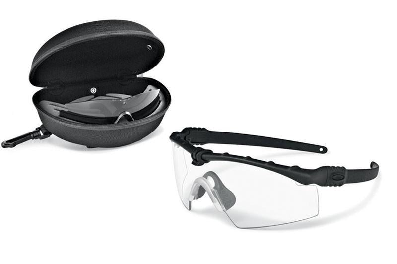 OAKLEY SI BALLISTIC M FRAME 3.0 ARRAY DARK BONE / Gläser CLEAR & GREY EN