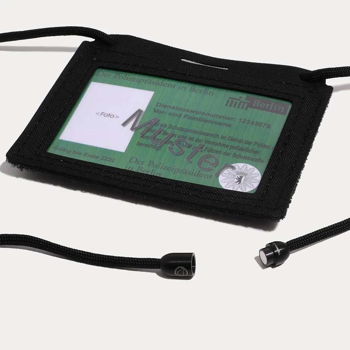 Badge Holder Horizontal Terra B