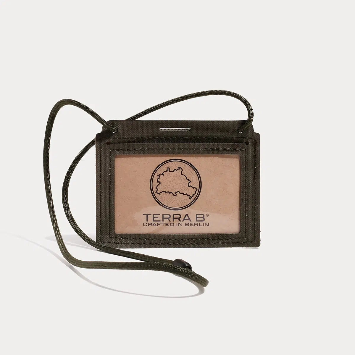 Badge Holder Horizontal Terra B