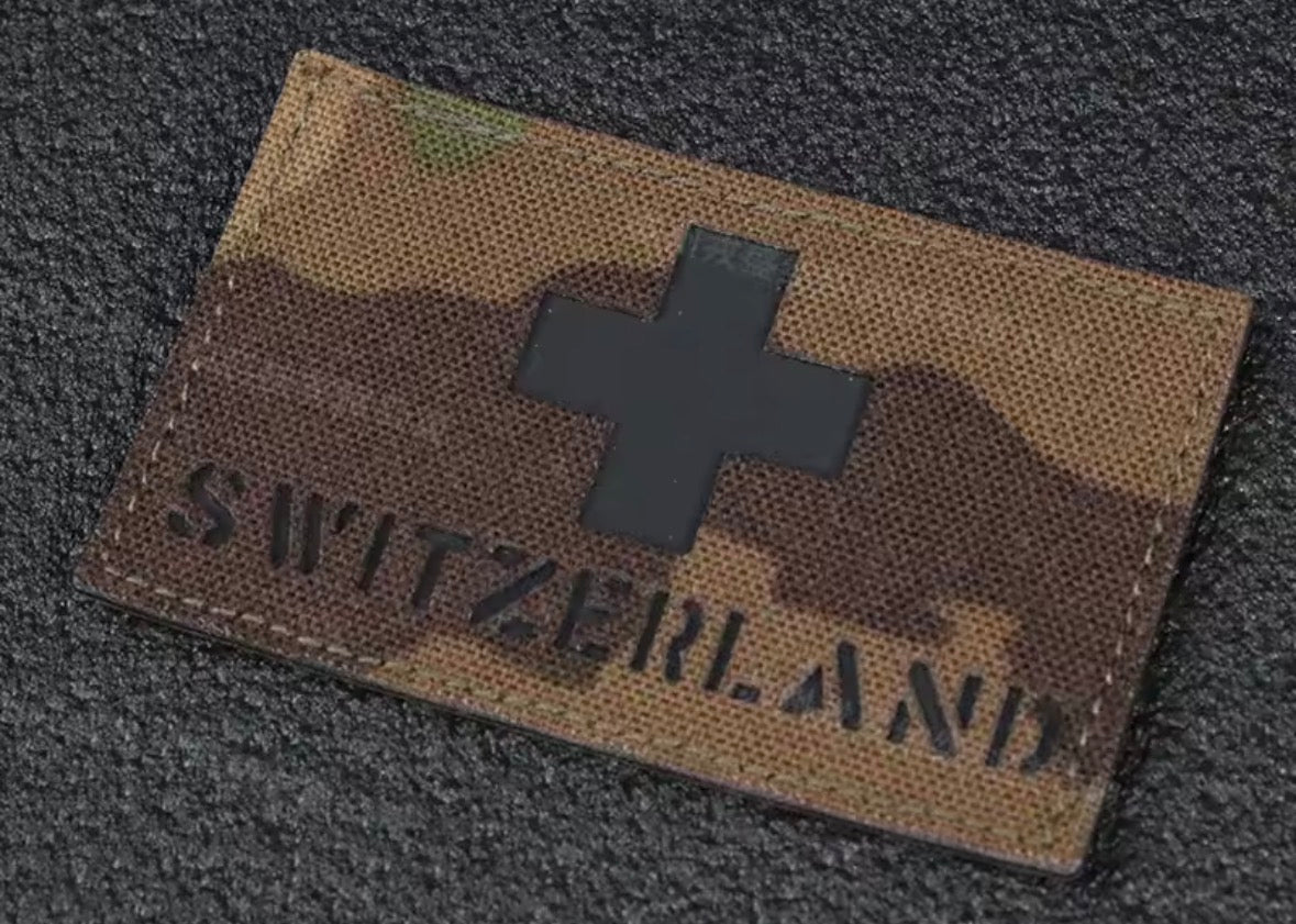 Patch Switzerland 5cmx8cm
