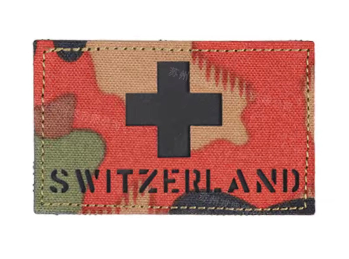 Patch Switzerland 5cmx8cm
