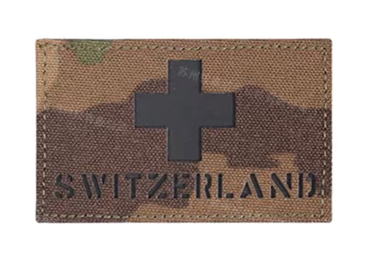 Patch Switzerland 5cmx8cm