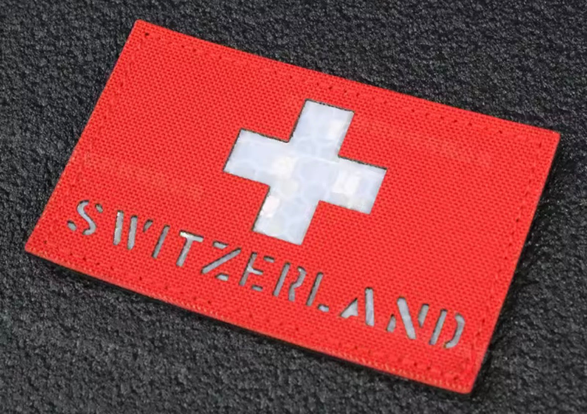 Patch Switzerland 5cmx8cm