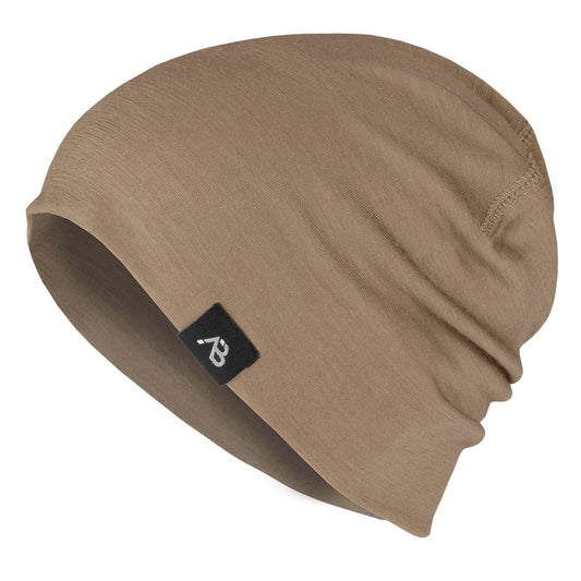 Beanie Lite Merino coyote A.Blöchl