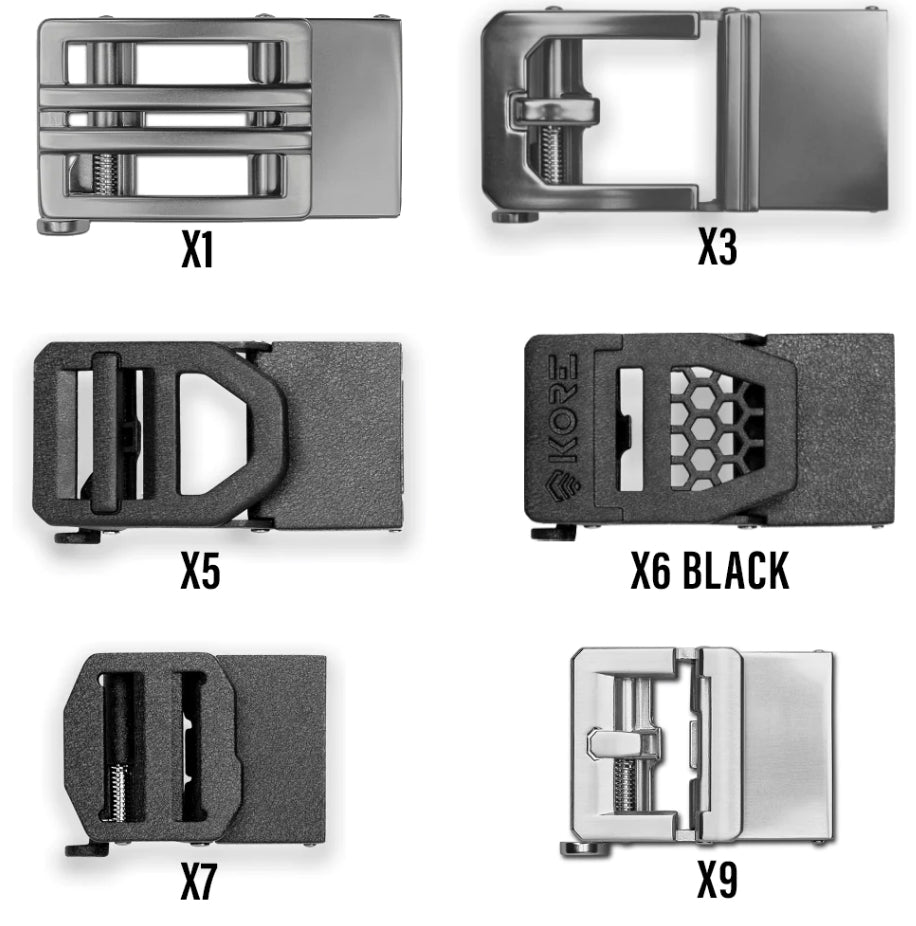 KORE Essentials EDC GEAR 1.5" TACTICAL NYLON GUN BELTS